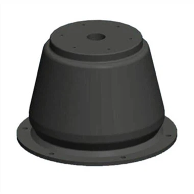 Guardabarros de caucho de cono y súper cono